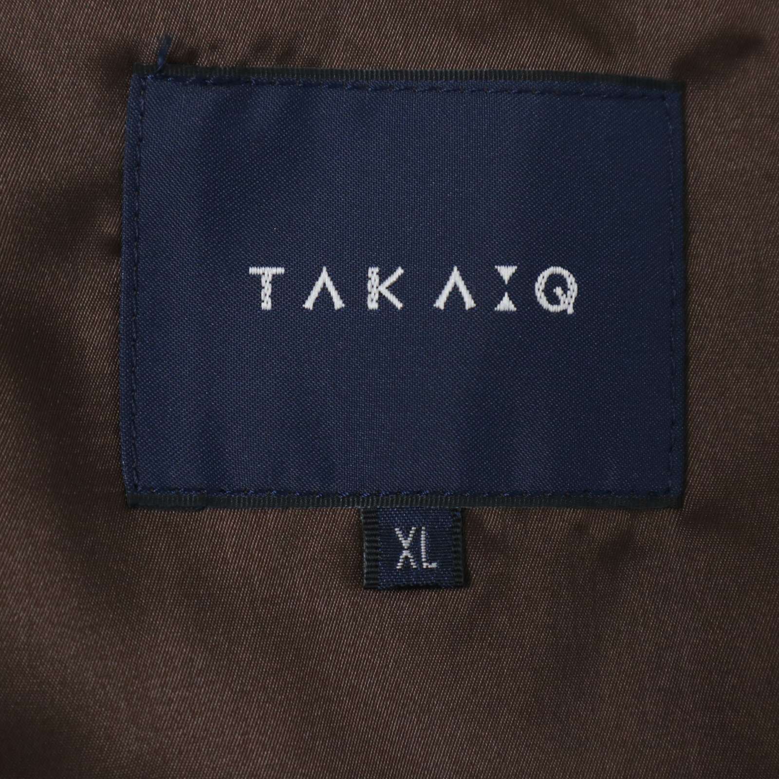 TAKA:Q タカキュー 通年 背抜き ウォッシャブル☆ 2B アンコン 