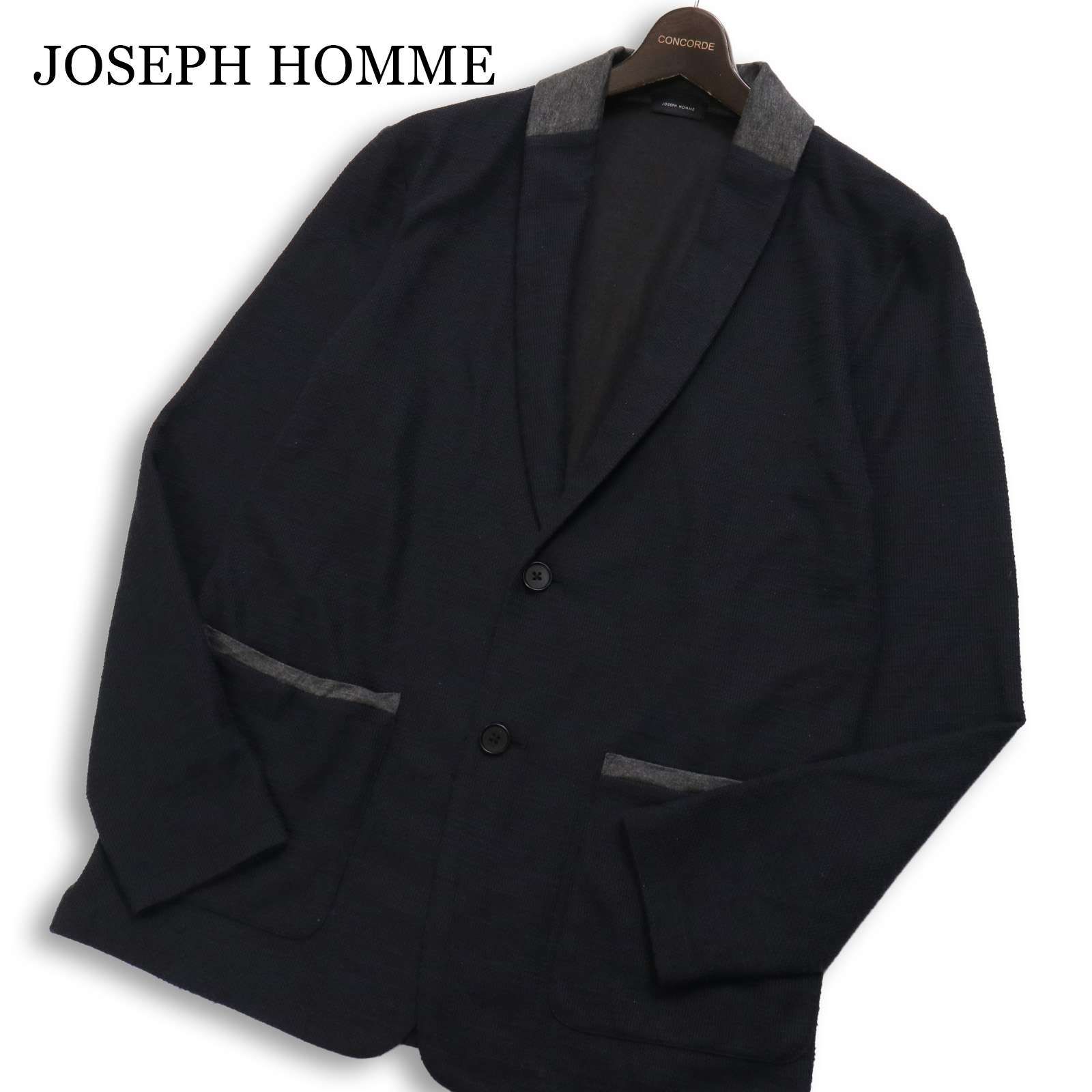 JOSEPH HOMME ジョセフ オム 春夏 襟切り返し☆ 麻 リネン混