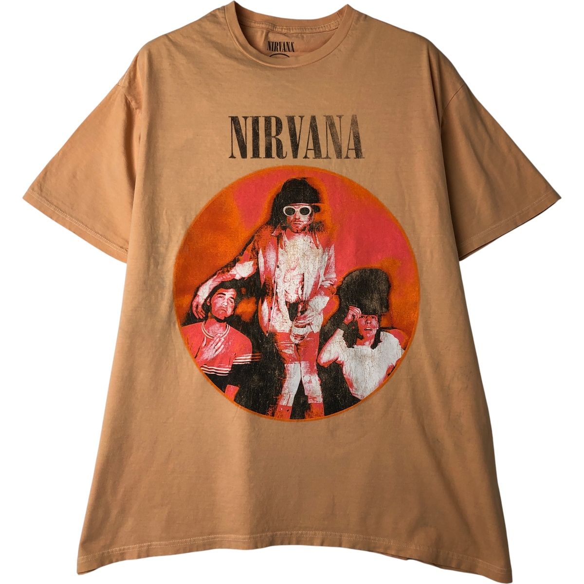古着 NIRVANA ニルヴァーナ バンドTシャツ バンT フリーサイズ相当
