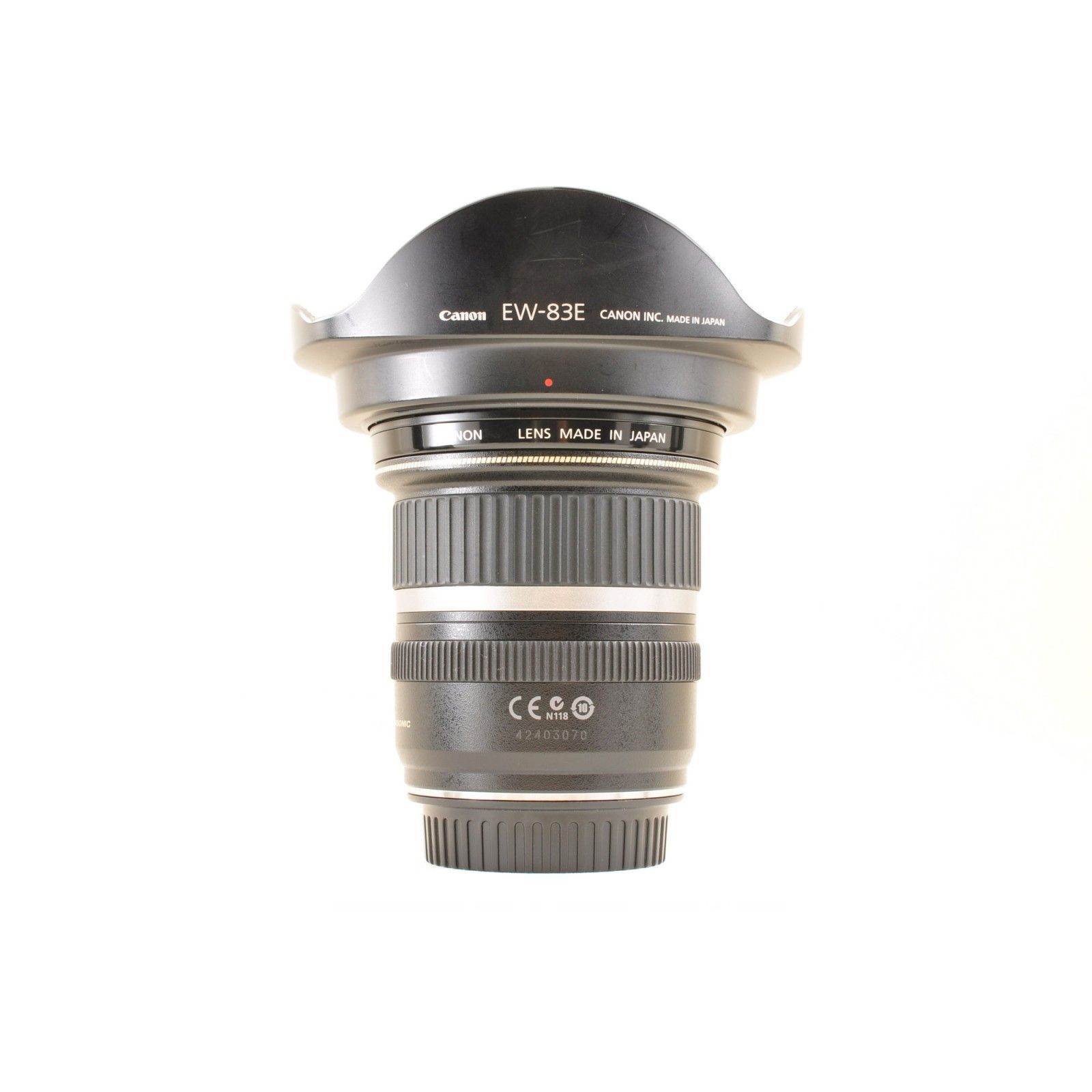 Canon EF-S 10-22mm F3.5-4.5 USM 超広角ズームレンズ フード 商品の