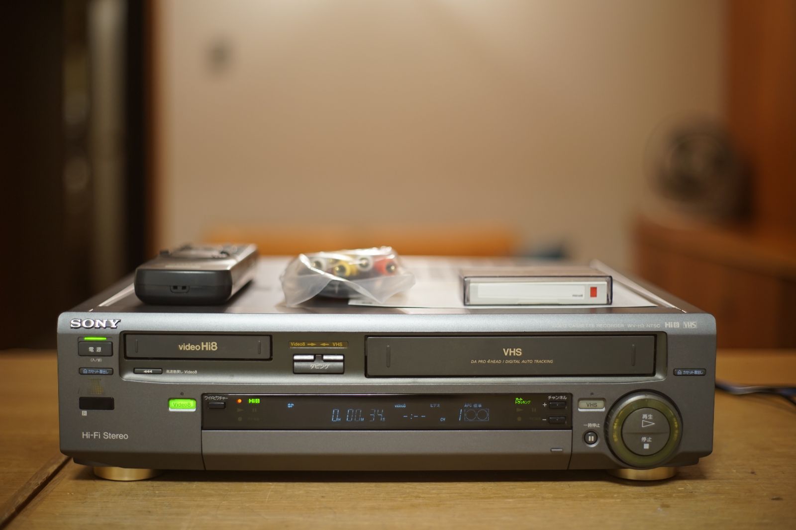 動作保証あり SONY WV-H3 HI8 VHS 8ミリビデオデッキ - メルカリ