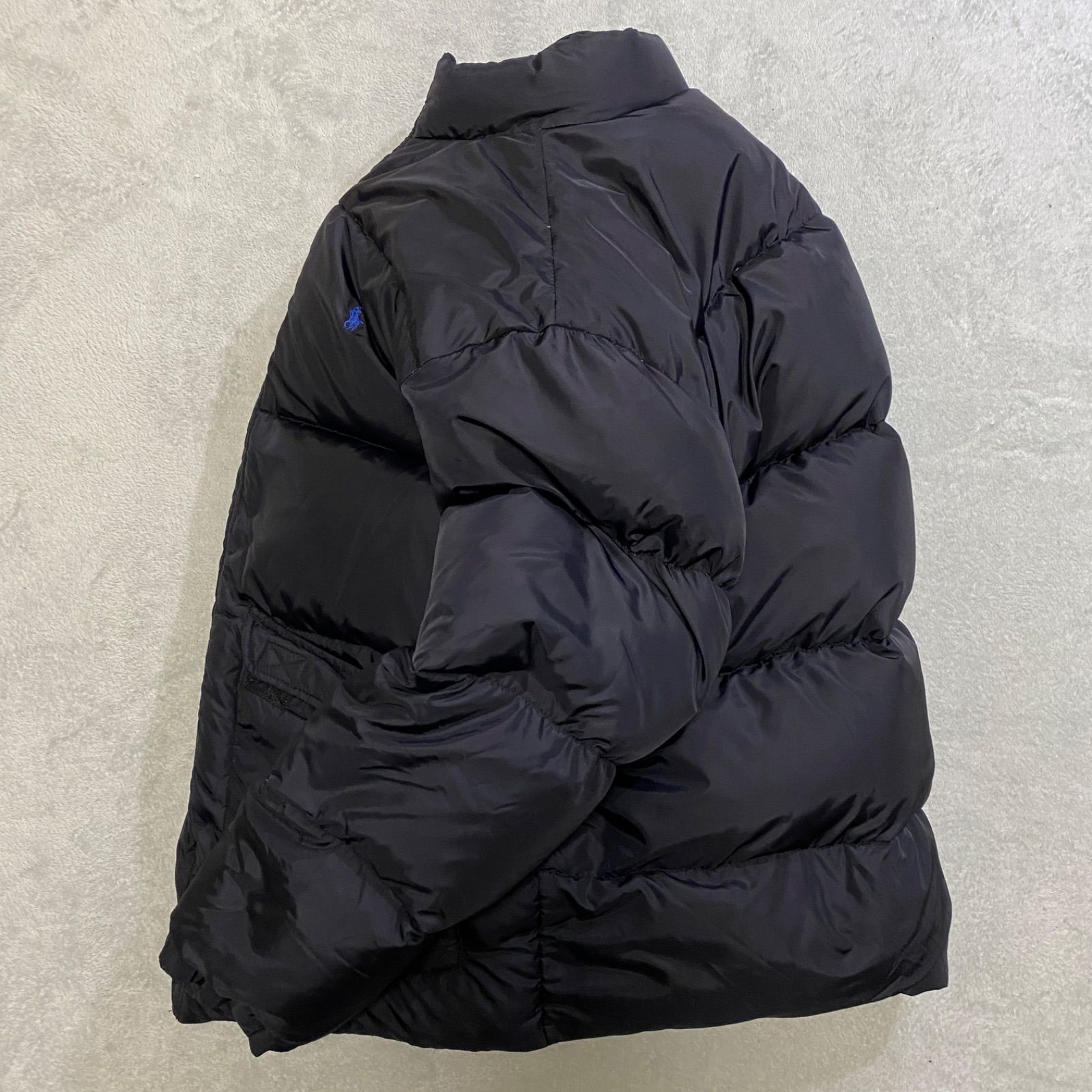 POLO SPORT ブラック ダウンジャケット サイズXL 状態良好 ラルフ 