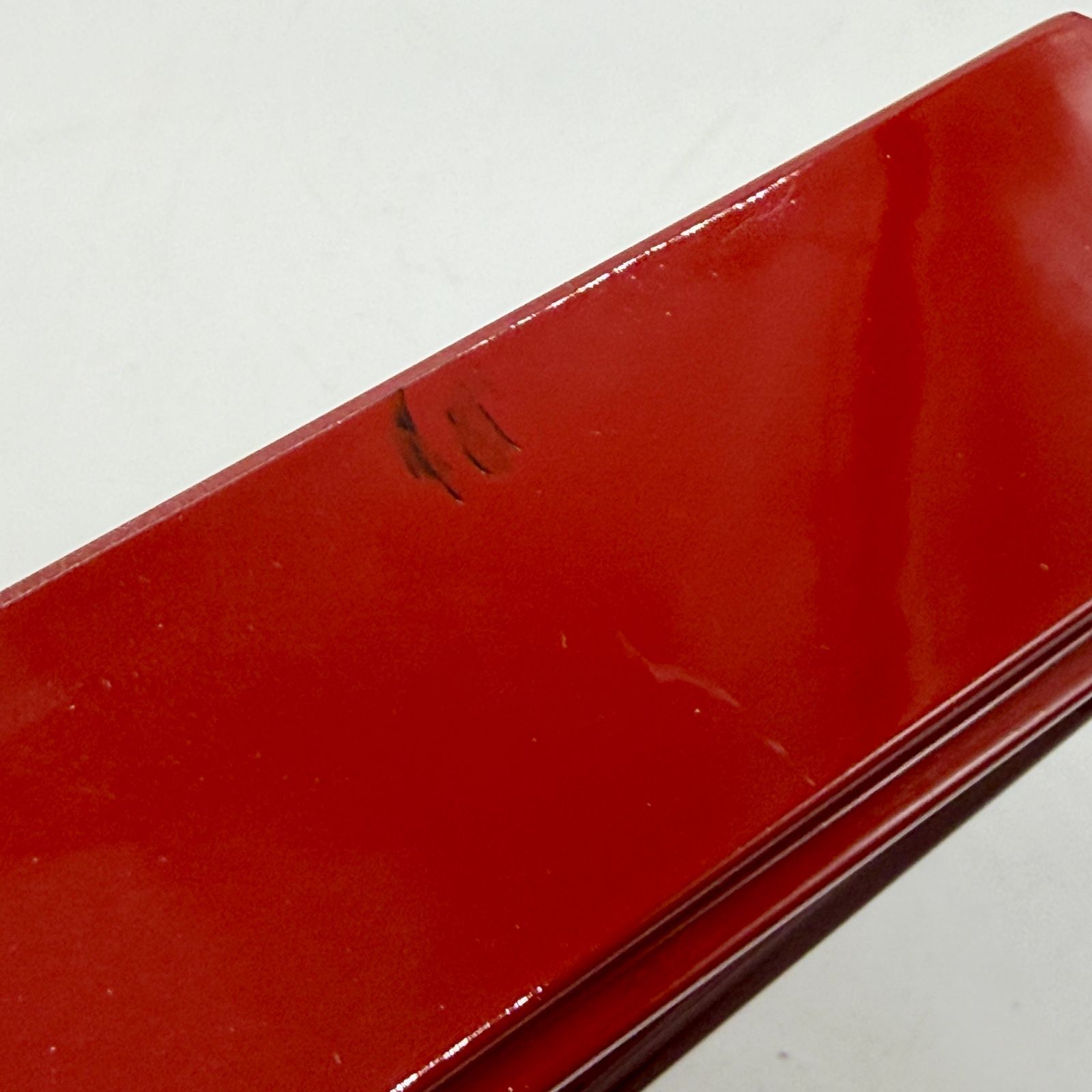 美品】山本寛斎（Kansai Yamamoto）デザイン燦花 漆器 梅型松花堂 二段