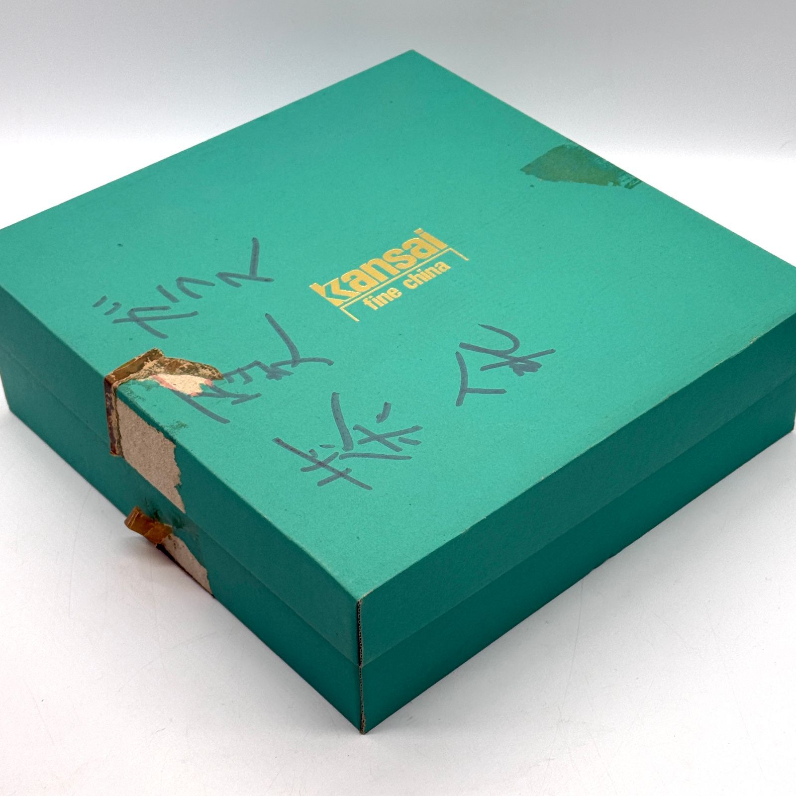 未使用品】山本寛斎 kansai fine china ガラス冷茶 5客セット 箱付き