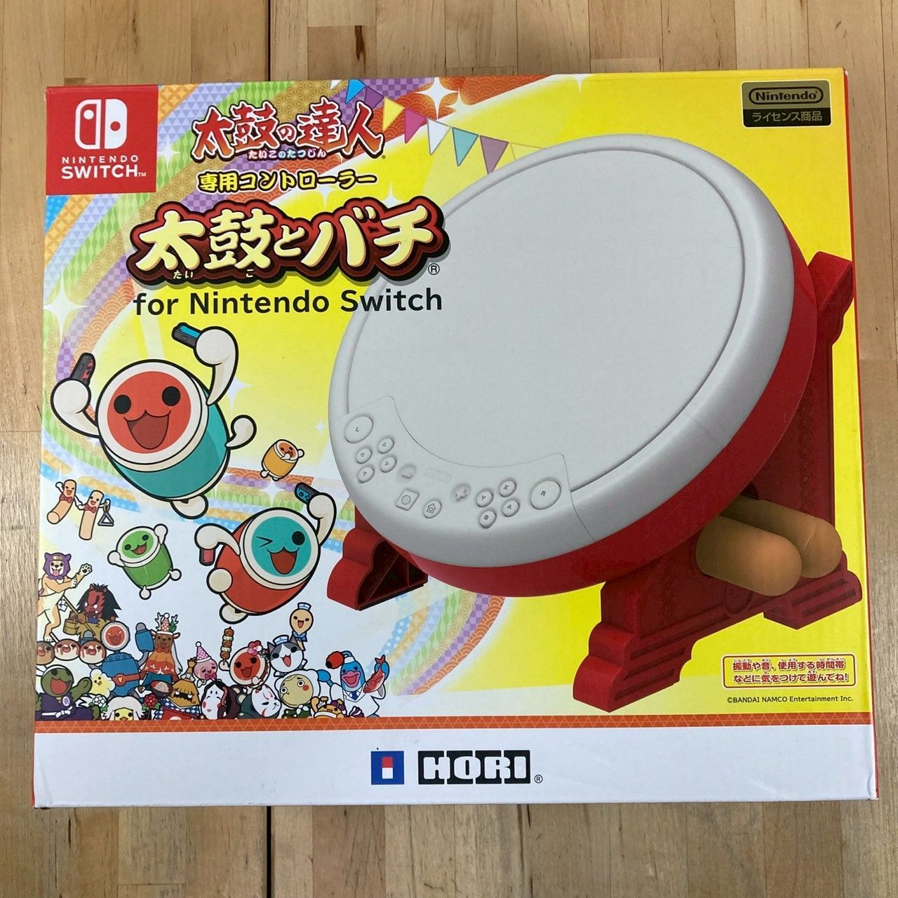 太鼓の達人 太鼓とバチ Switch専用コントローラー HORI NSW-079 - メルカリ