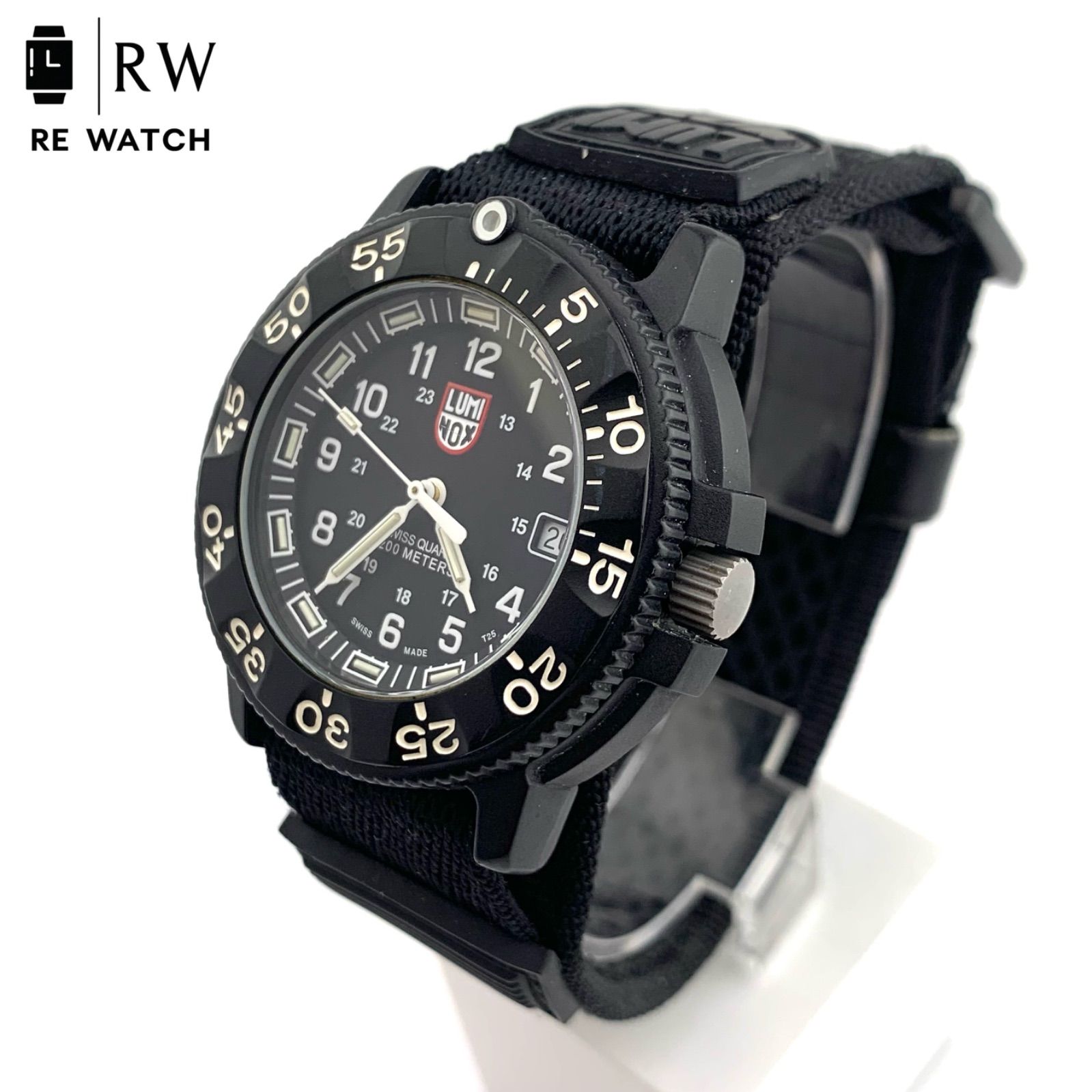 中古】Luminox 3000/3900 クォーツ腕時計 ブラック - メルカリ
