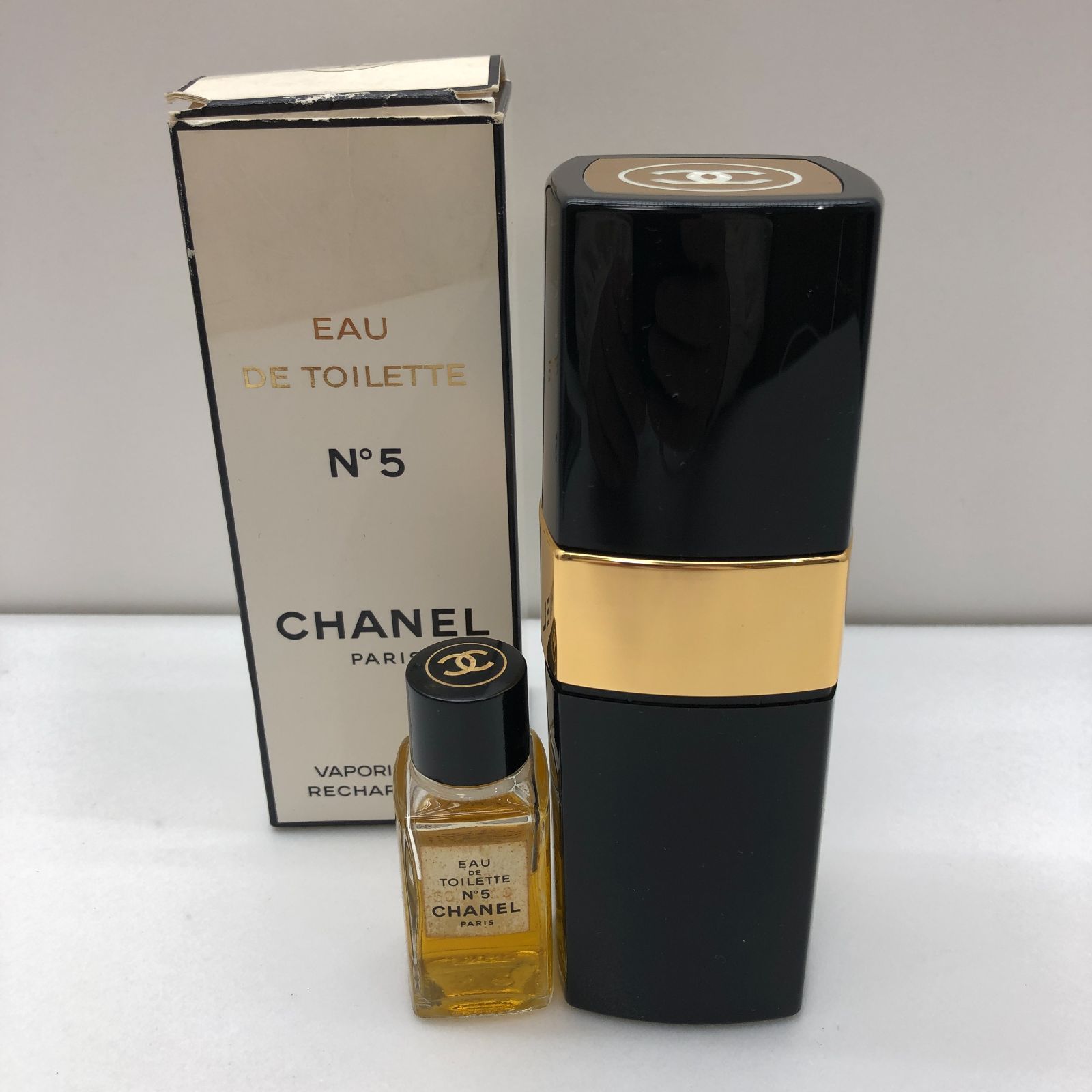 CHANEL オードゥ トワレット 香水 5番 100ml＋19mlミニボトル 箱あり 