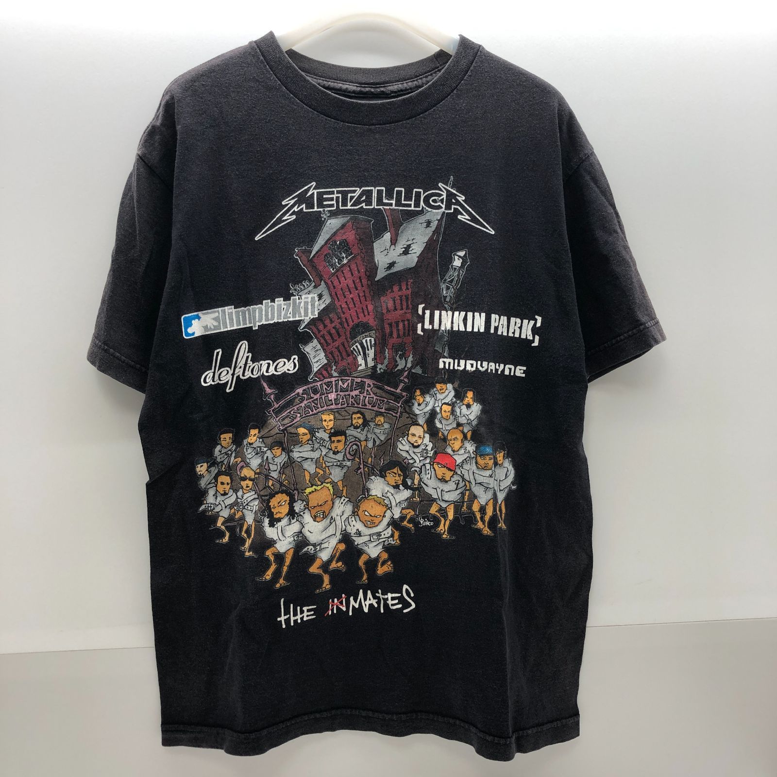 METALLICA Summer Sanitarium 2003 ライブ Tシャツ 半袖 Mサイズ 
