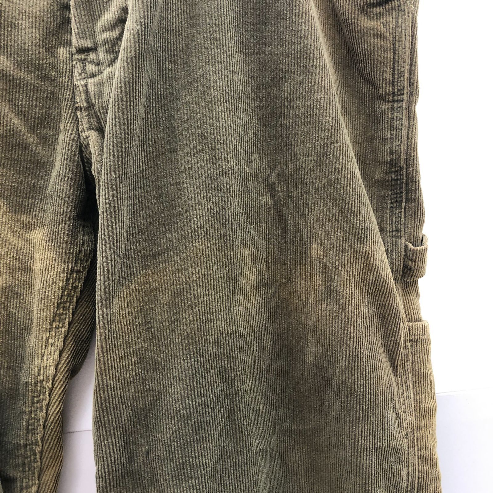 STUSSY WORKGEAR メンズ コーデュロイ パンツ カーキ ス32サイズ 
