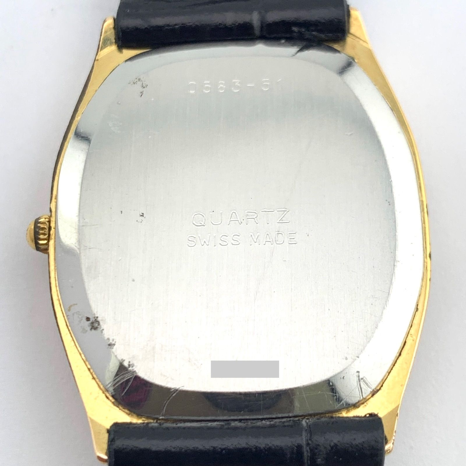 中古】FAVRE-LEUBA GENEVE クォーツ 腕時計 黒/金 - メルカリ