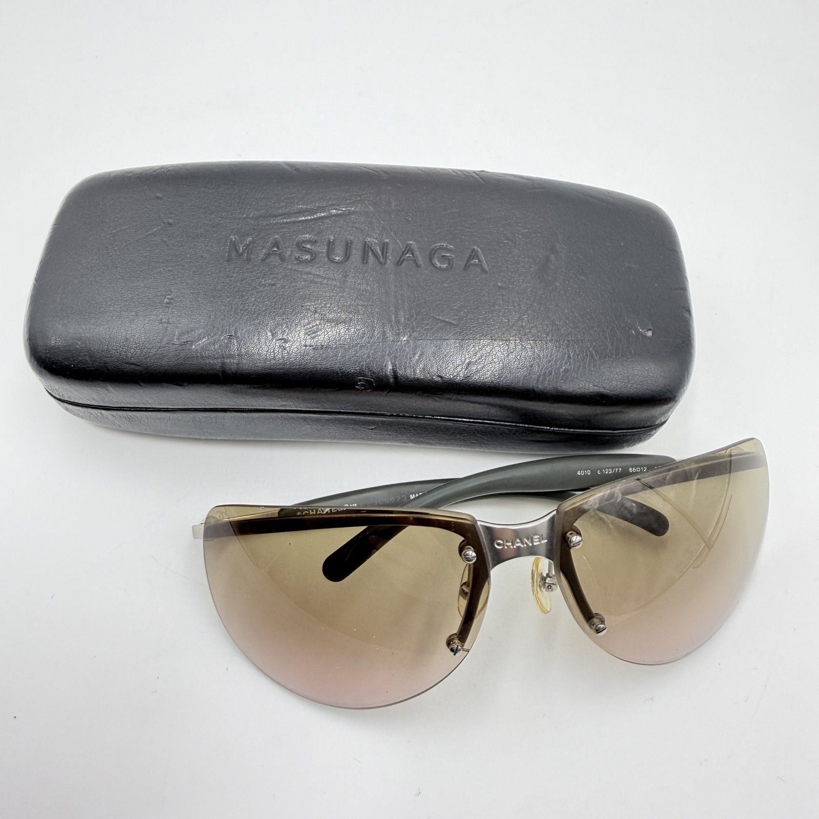 CHANEL（シャネル）4010 リムレス グラデーション サングラス ブラウン 