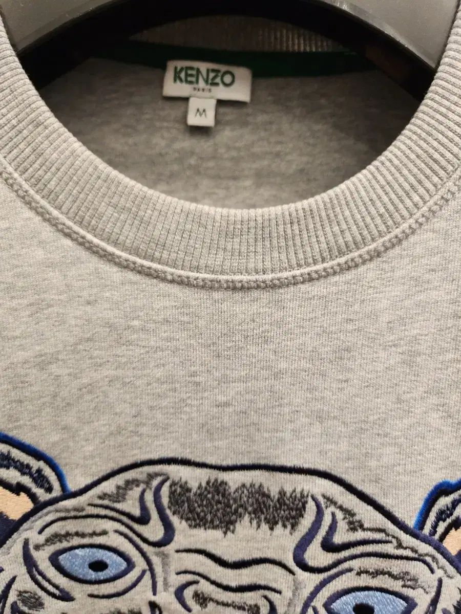 KENZO ケンゾー タイガー 刺繍 スウェット グレー M グレー (ケンゾー