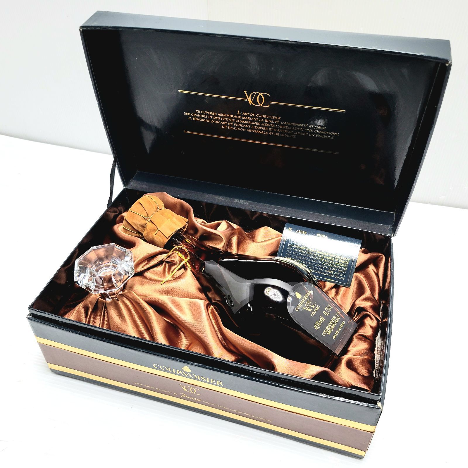 クルボアジェ VOC エクストラ バカラボトル 750ml 未開封 - メルカリ