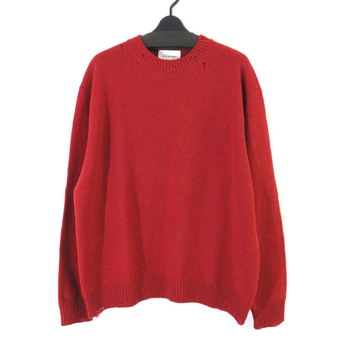 STILL BY HAND スティルバイハンド 25AW Damage Pullover Knit 