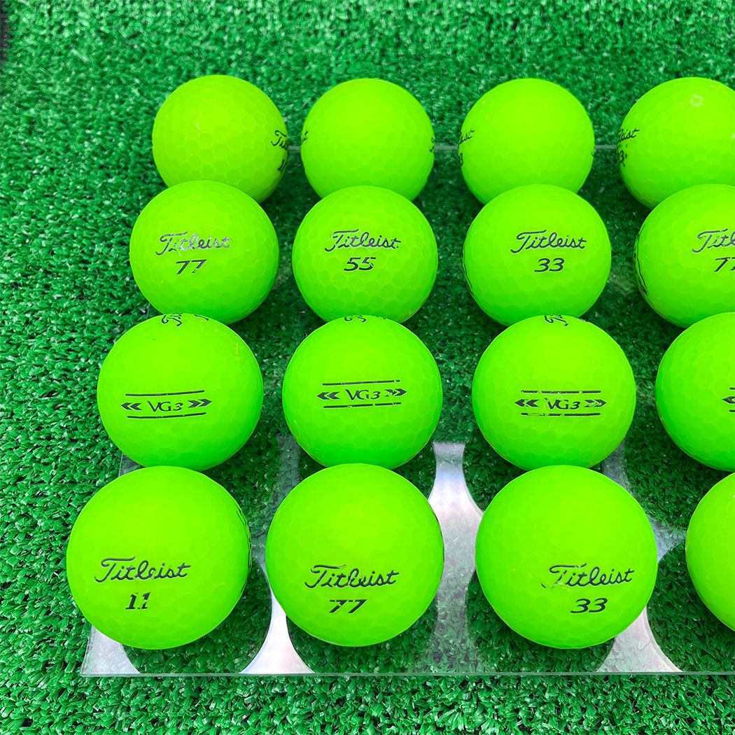 ロストボール タイトリスト VG3 20球 2022年モデル マット グリーン C