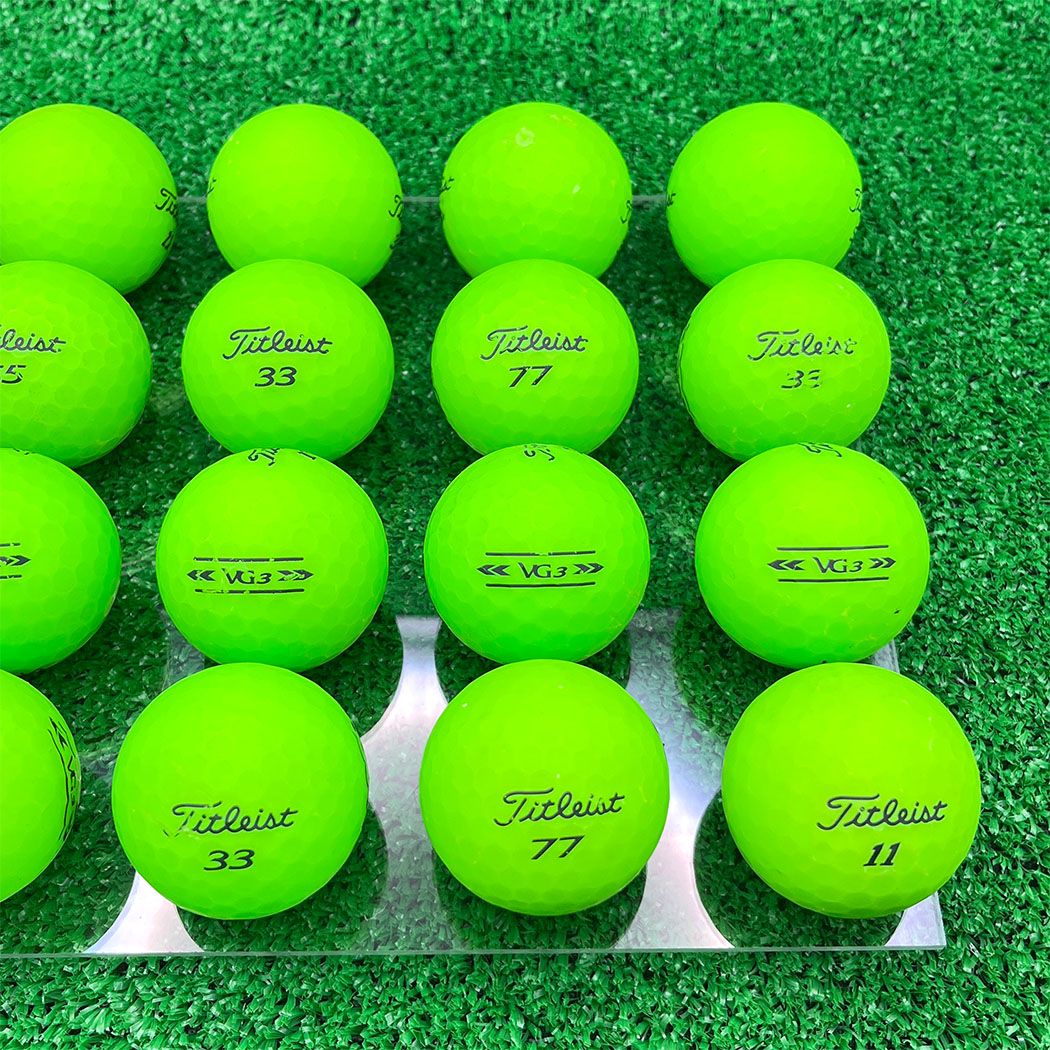 ロストボール タイトリスト VG3 20球 2022年モデル マット グリーン C