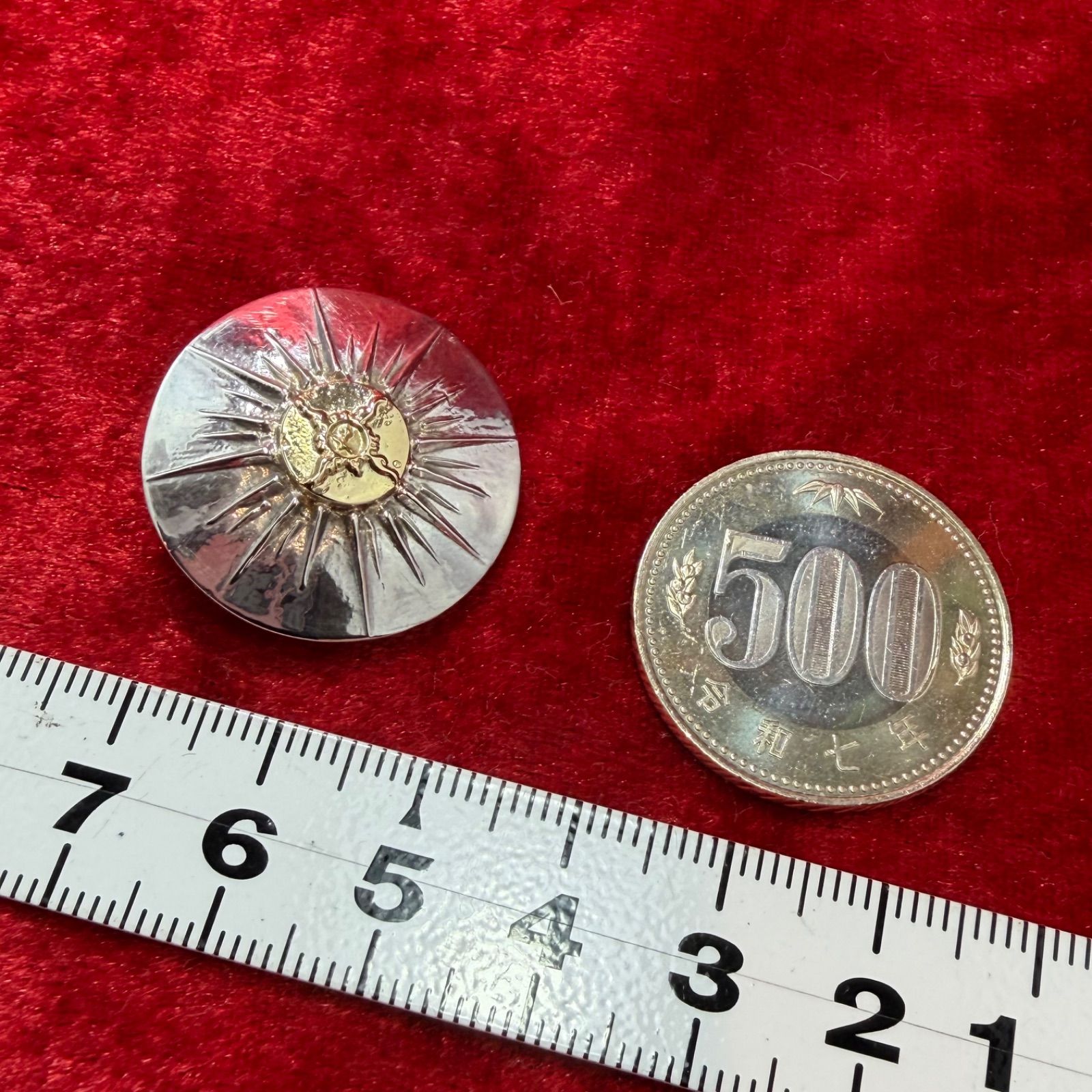 美品コンチョ SILVER×K18 12.1g ファーストアローズ/FIRST ARROWs