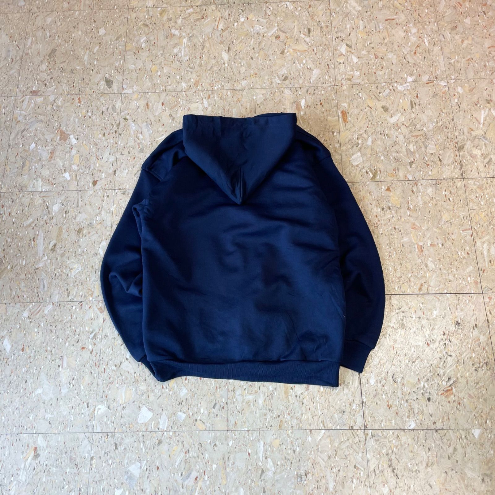 90s 【PLUMA】 プルマ ダブルフェイス 裏サーマル フルジップ パーカー