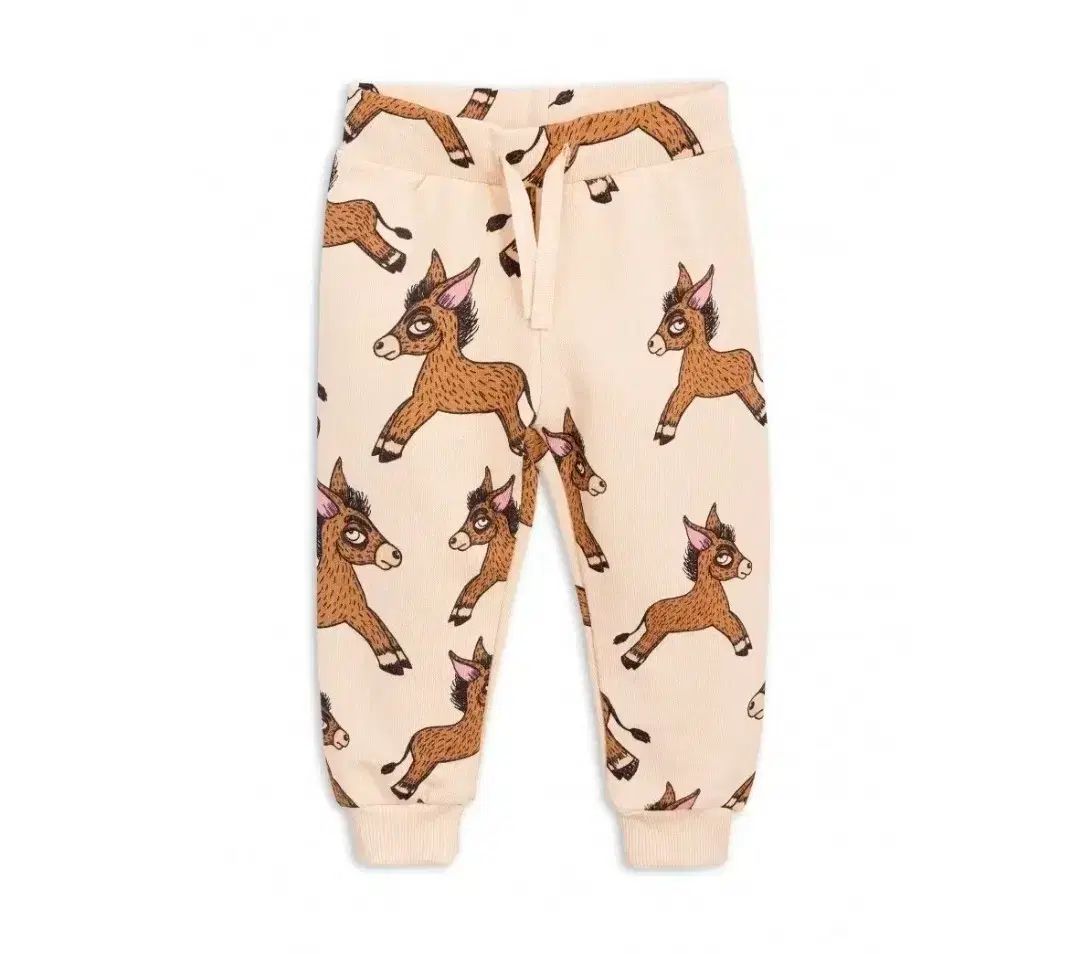 ミニロディーニ オーガニックコットン スウェットパンツ 116-122サイズ