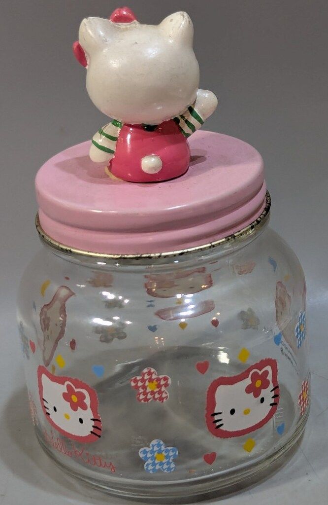 サンリオ ハローキティ カオハナデザインシリーズ マスコット瓶 1998年