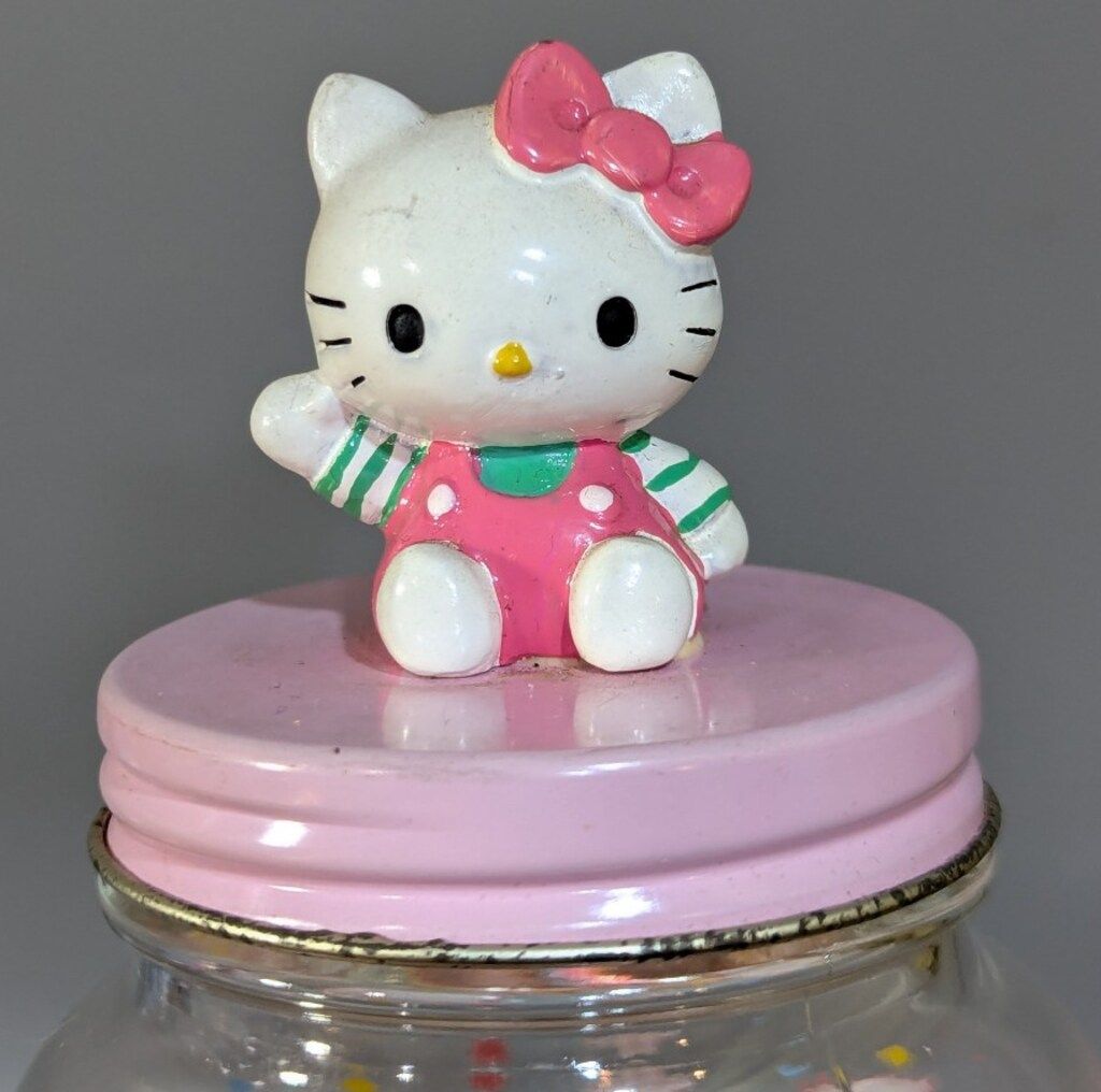 サンリオ ハローキティ カオハナデザインシリーズ マスコット瓶 1998年