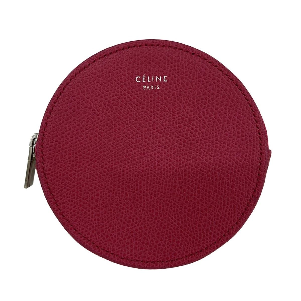 CELINE(セリーヌ) コインケース - ピンク レザー - メルカリ