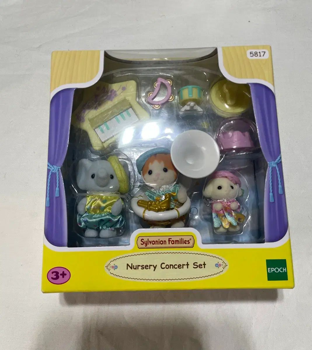 シルバニアファミリー 赤ちゃん音楽隊 学芸会トリオ 幼稚園発表会 新品 ピアノ 楽器