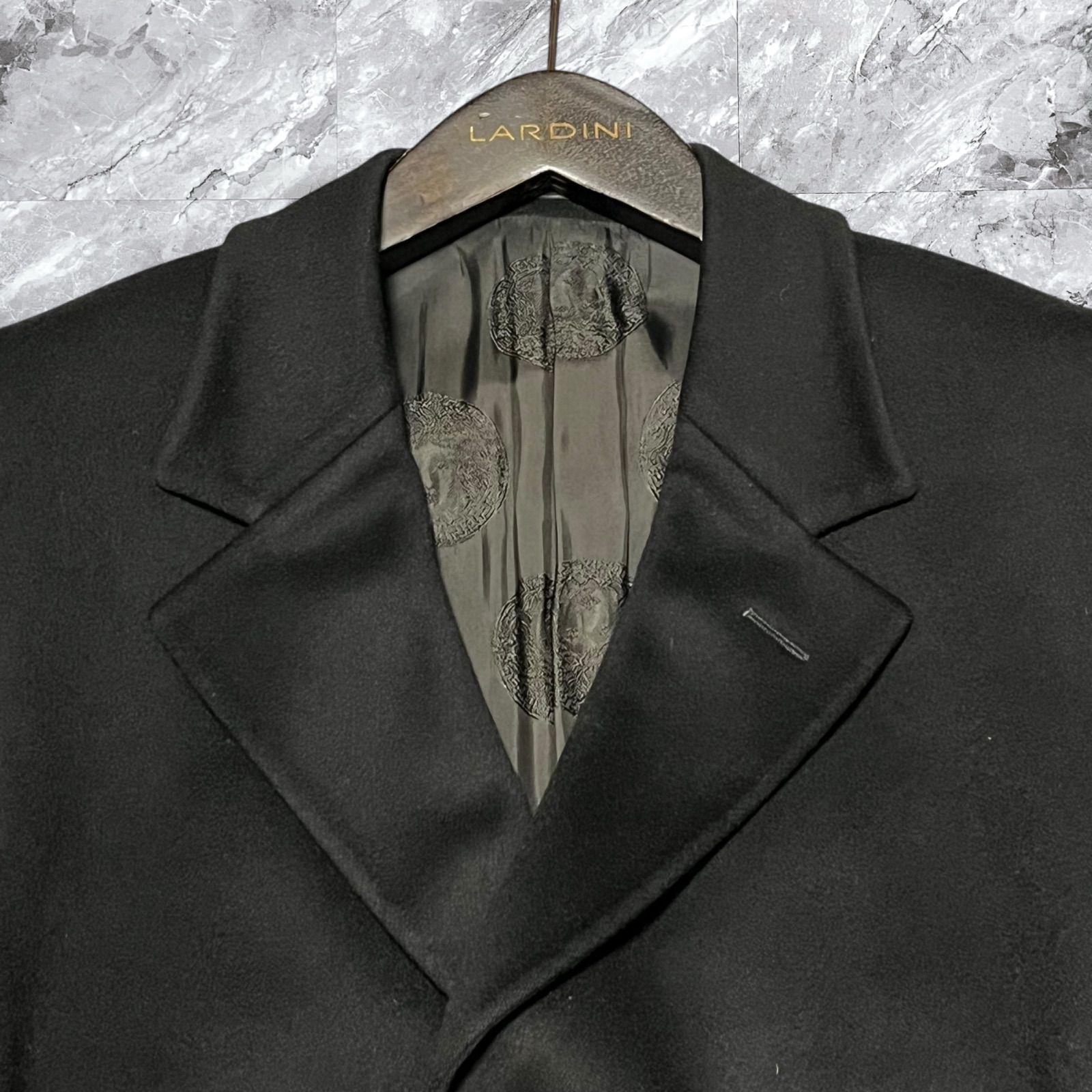 大きいサイズ GIANNI VERSACE ジャンニヴェルサーチ チェスターコート