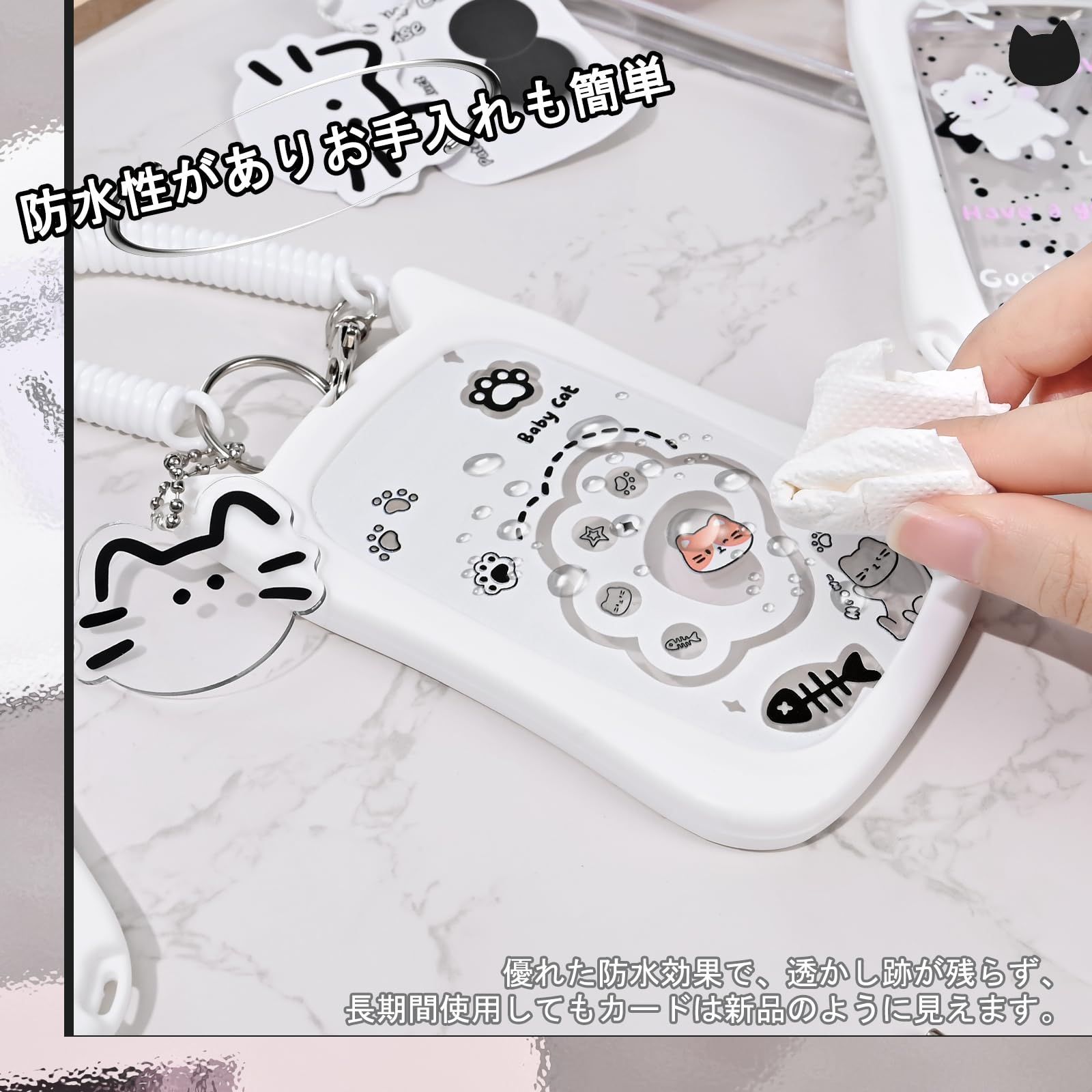 Newseego] パスケース 定期入れ かわいい レディース icカードケース