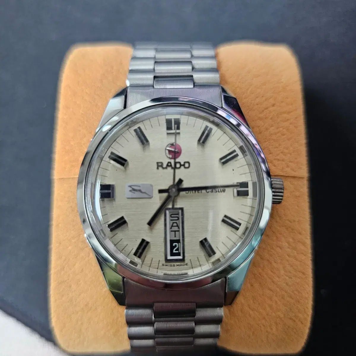 Rado ラド シルバーキャッスル ヴィンテージ オートマティック デイデイト Tシャツ ヴィンテージTシャツ