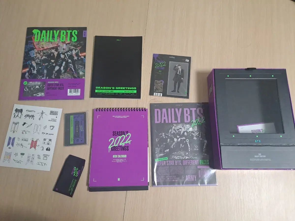 22年 BTS（防弾少年団・バンタン）シーグリ シーズングリーティング