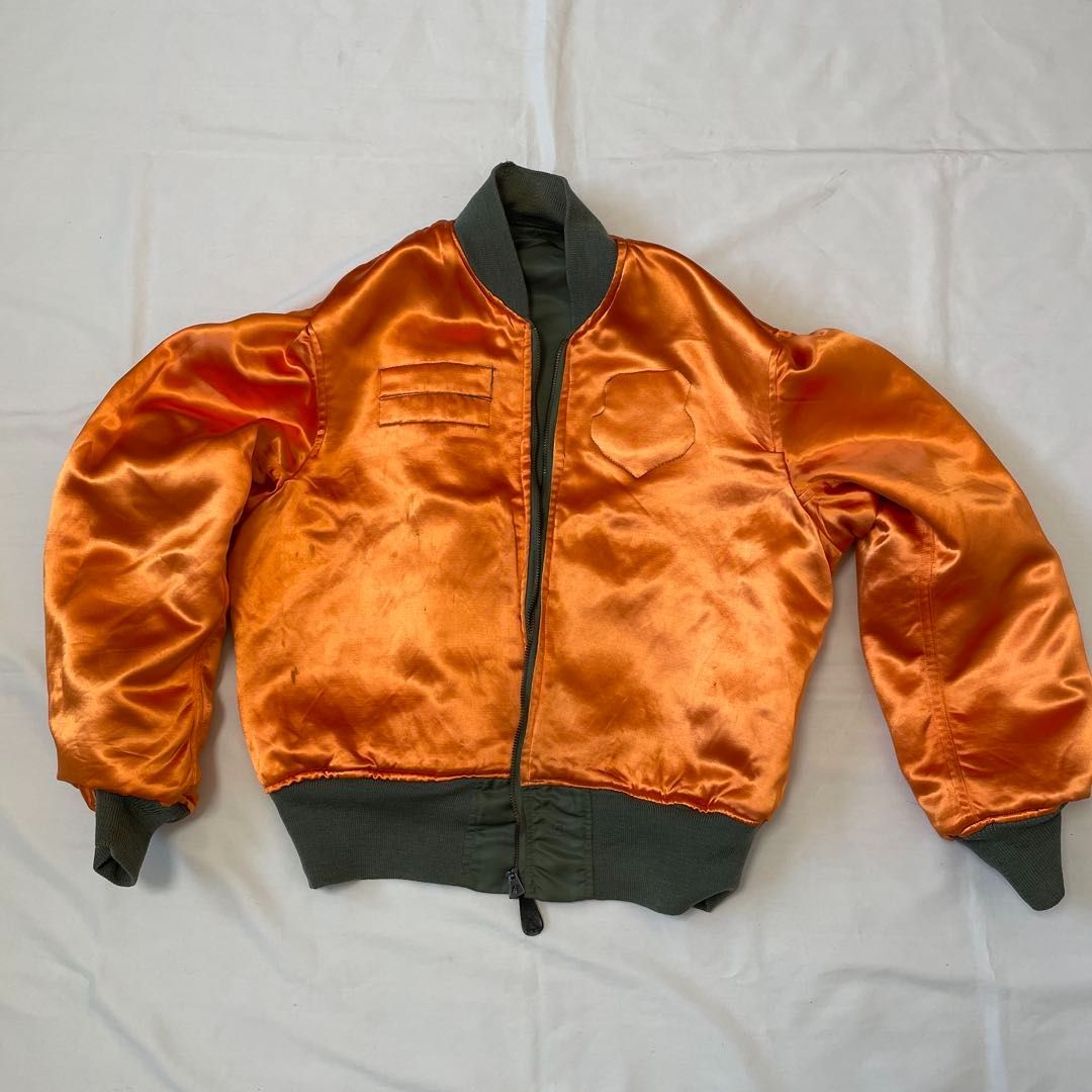 1965年製 米軍実物 L-2B ALPHA社製 MIL-J-7448G Mサイズ ワッペン付 裏