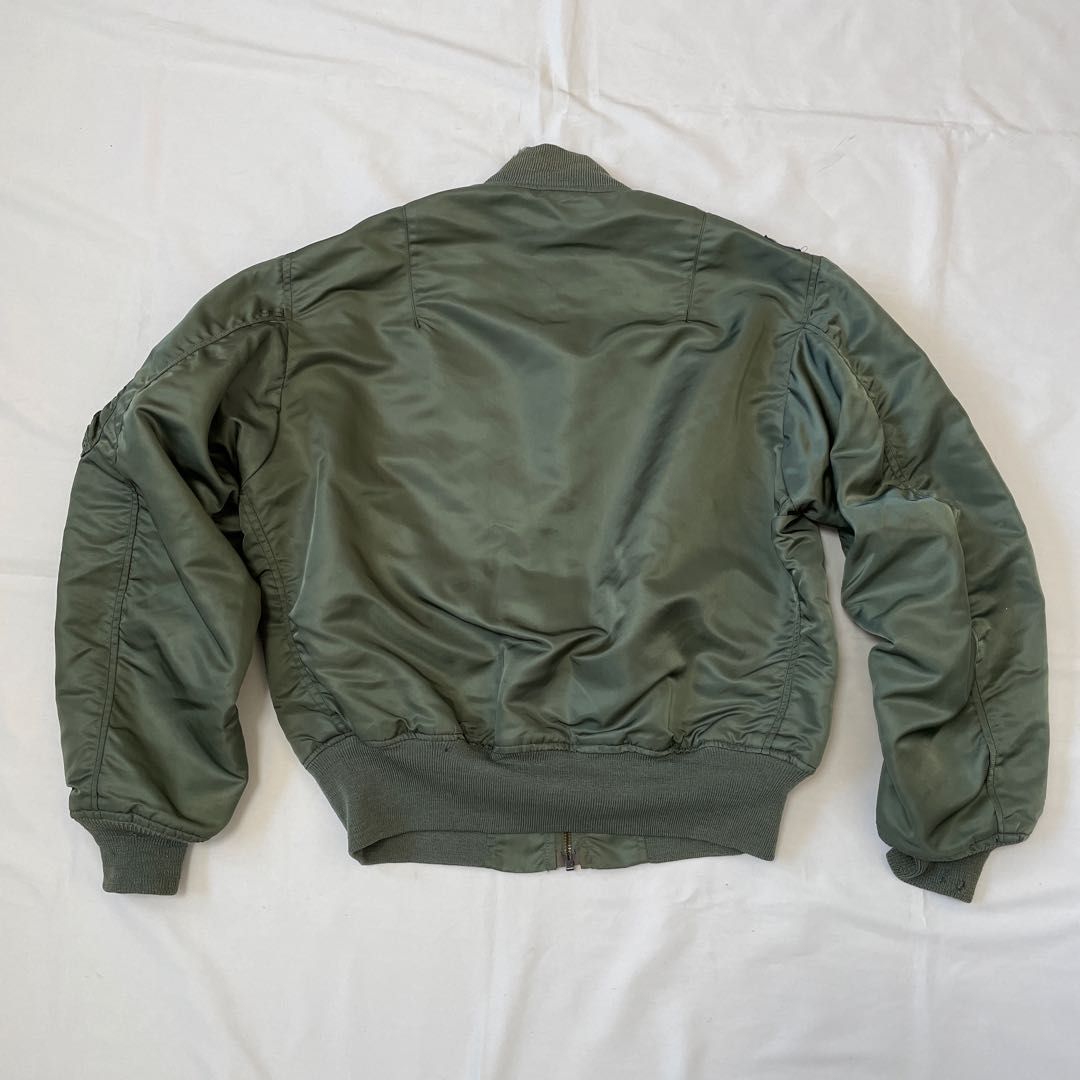 1965年製 米軍実物 L-2B ALPHA社製 MIL-J-7448G Mサイズ ワッペン付 裏