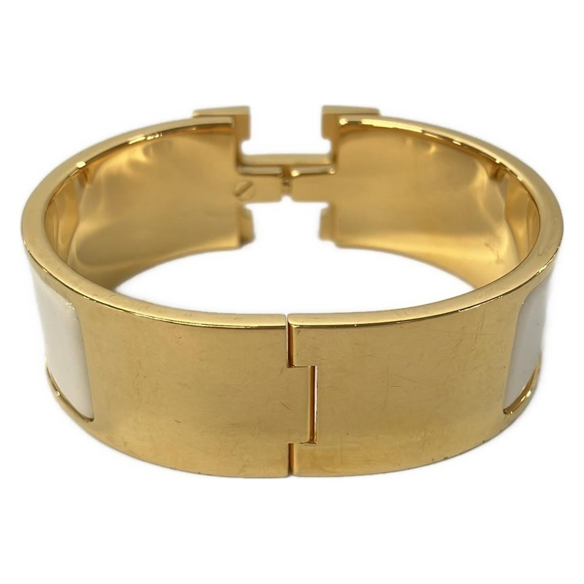 HERMES(エルメス) バングル美品 クリック・クラックH ゴールド 