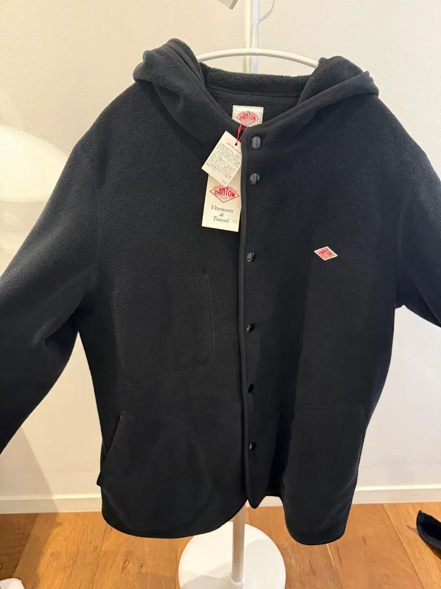 新品) Danton フリース フーディー ジャケット