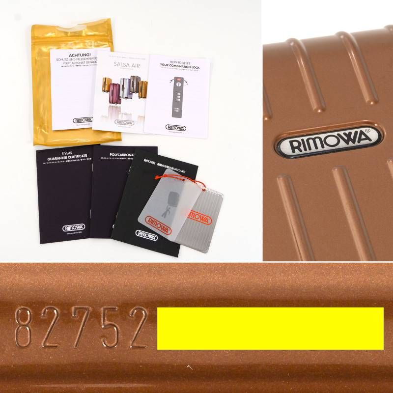 RIMOWA リモワ SALSA AIR サルサエアー 34L 機内持ち込み 4輪 TSA