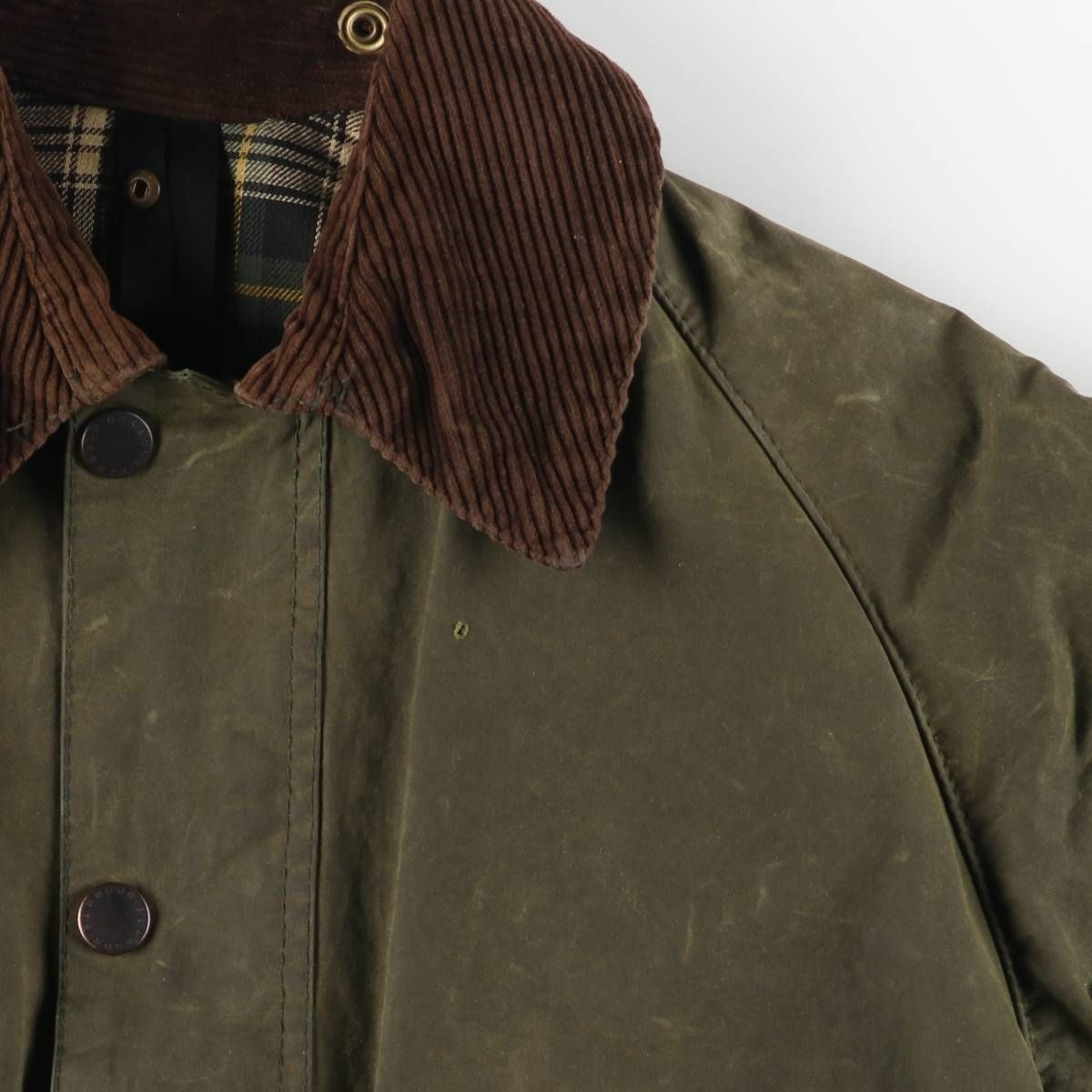古着 00年代 バブアー Barbour BEDALE ビデイル 旧3ワラント ワックス