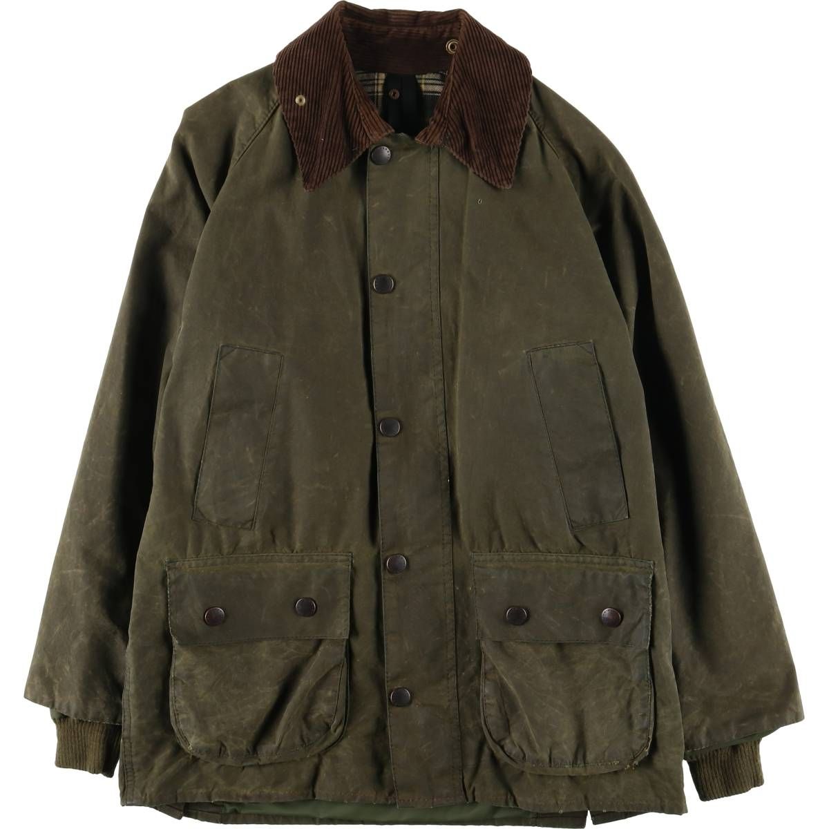 古着 00年代 バブアー Barbour BEDALE ビデイル 旧3ワラント ワックス 