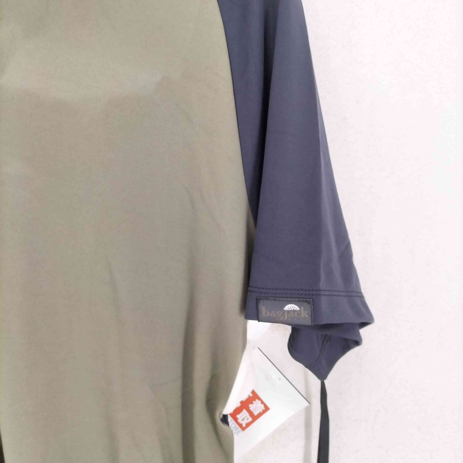 バッグジャック BAGJACK GOLF フロントジップポロシャツ メンズ M 