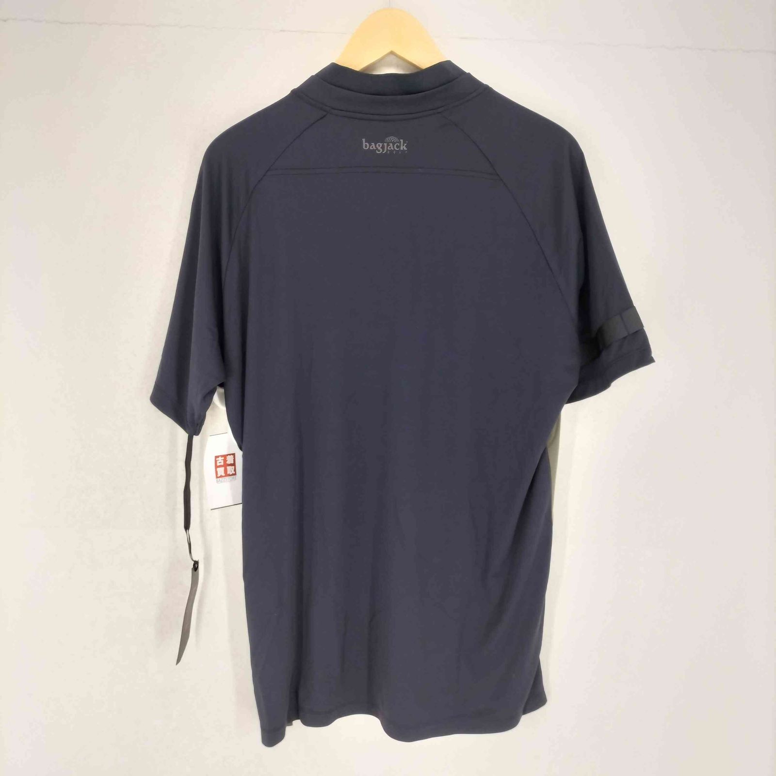バッグジャック BAGJACK GOLF フロントジップポロシャツ メンズ M 
