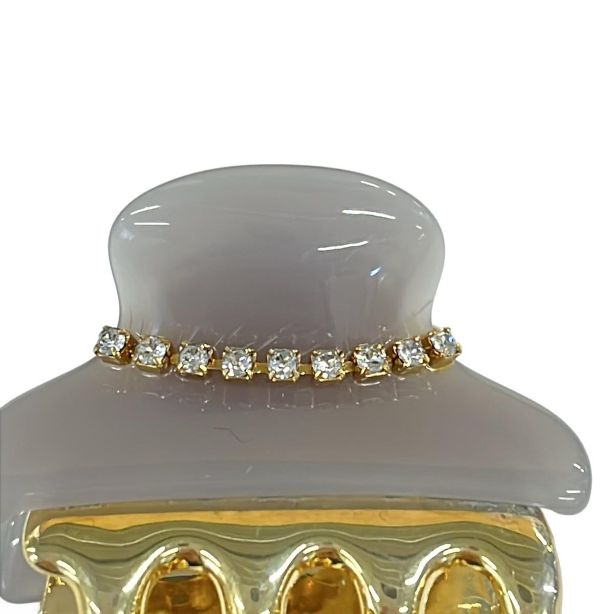 acca(アッカ) アクセサリー - ゴールド×グレー ヘアクリップ/ライン