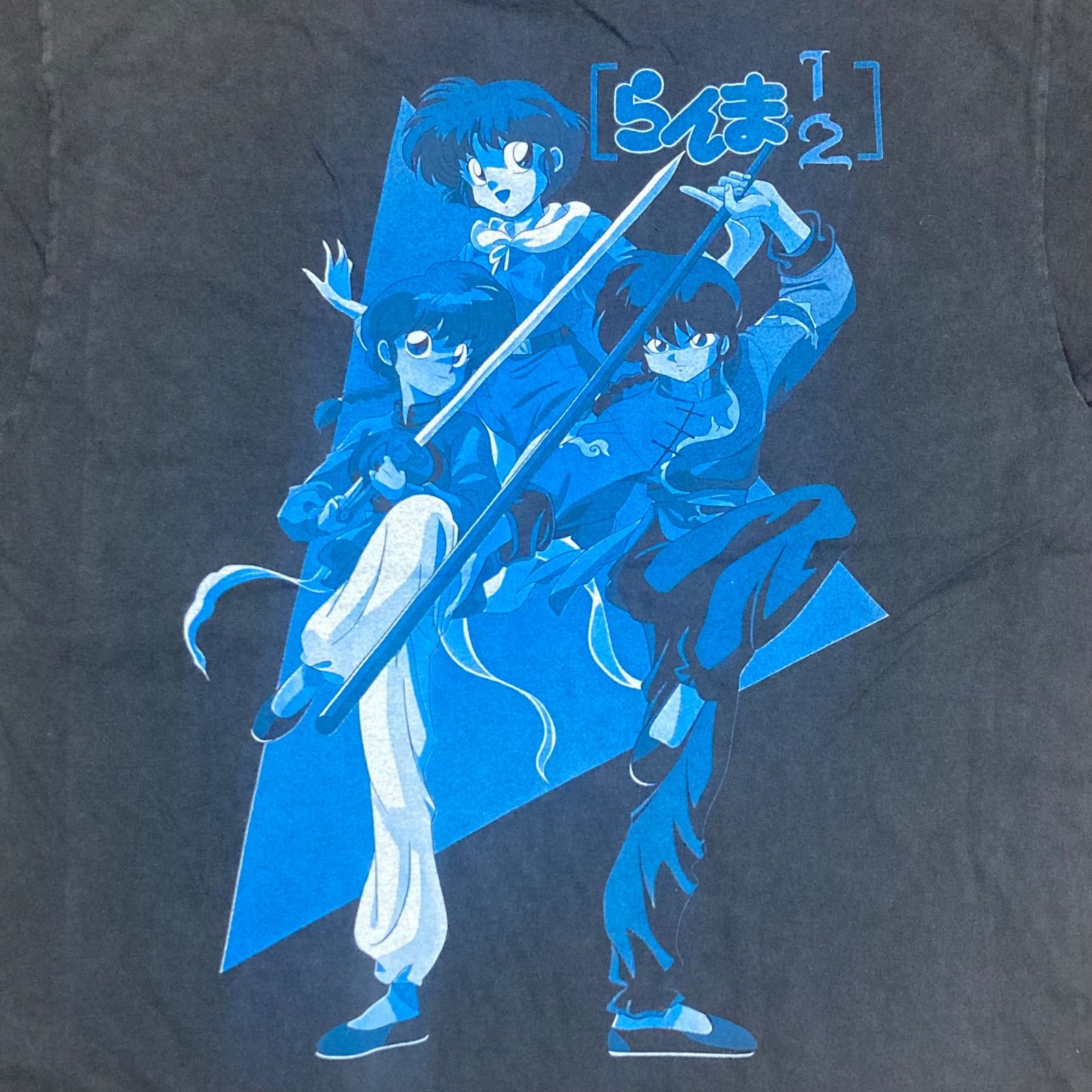 VINTAGE 古着 Tシャツ らんま1/2 Pちゃん Rannma アニメT 漫画T ブート 