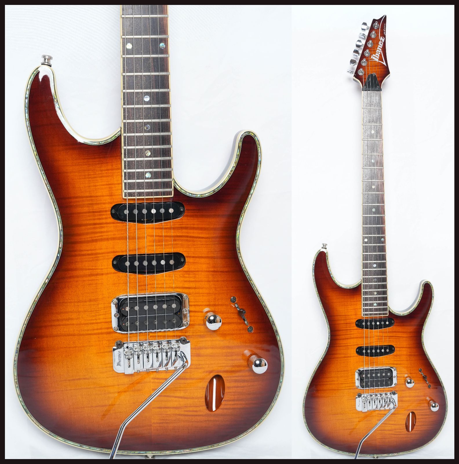 ☆Ibanez☆SAS36FM Sunburst 2007年製 レアモデル 状態良好