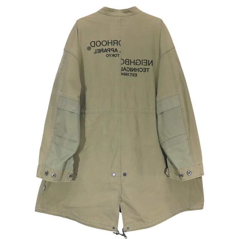NEIGHBORHOOD ネイバーフッド コート フィッシュテール M オリーブ NEIGHBORHOOD ネイバーフッド 21SS FISHTAIL/C-COAT 211YTNH-JKM03