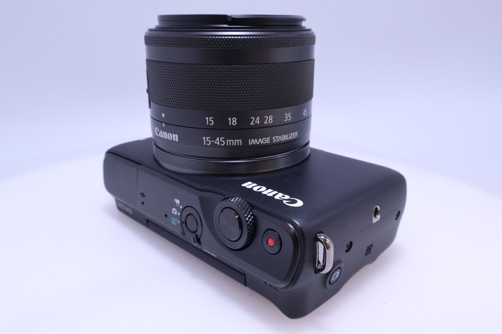 極美品】Canon EOS M10 レンズキット ブラック EF-M15-45mm F3.5-6.3