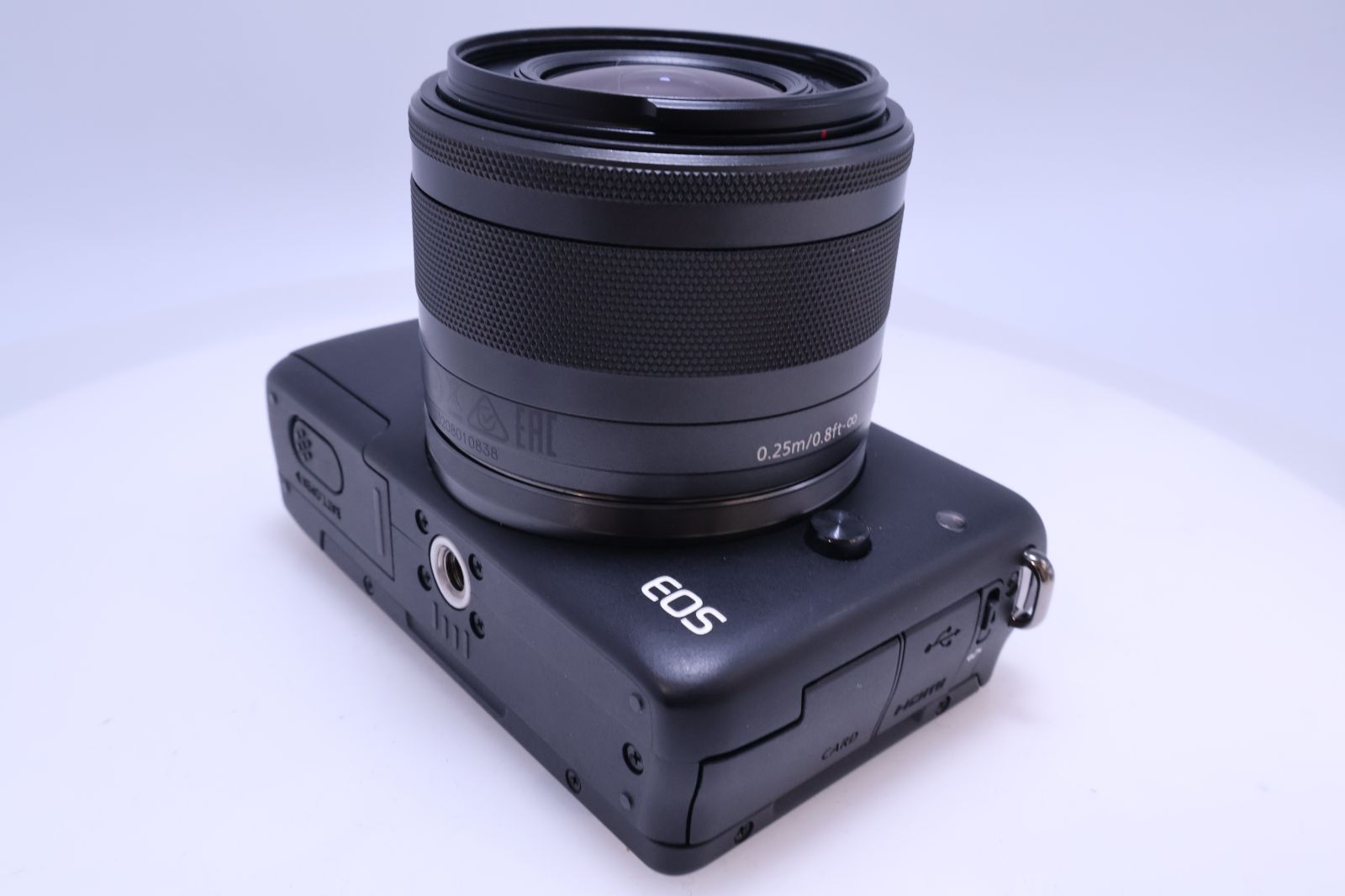 極美品】Canon EOS M10 レンズキット ブラック EF-M15-45mm F3.5-6.3