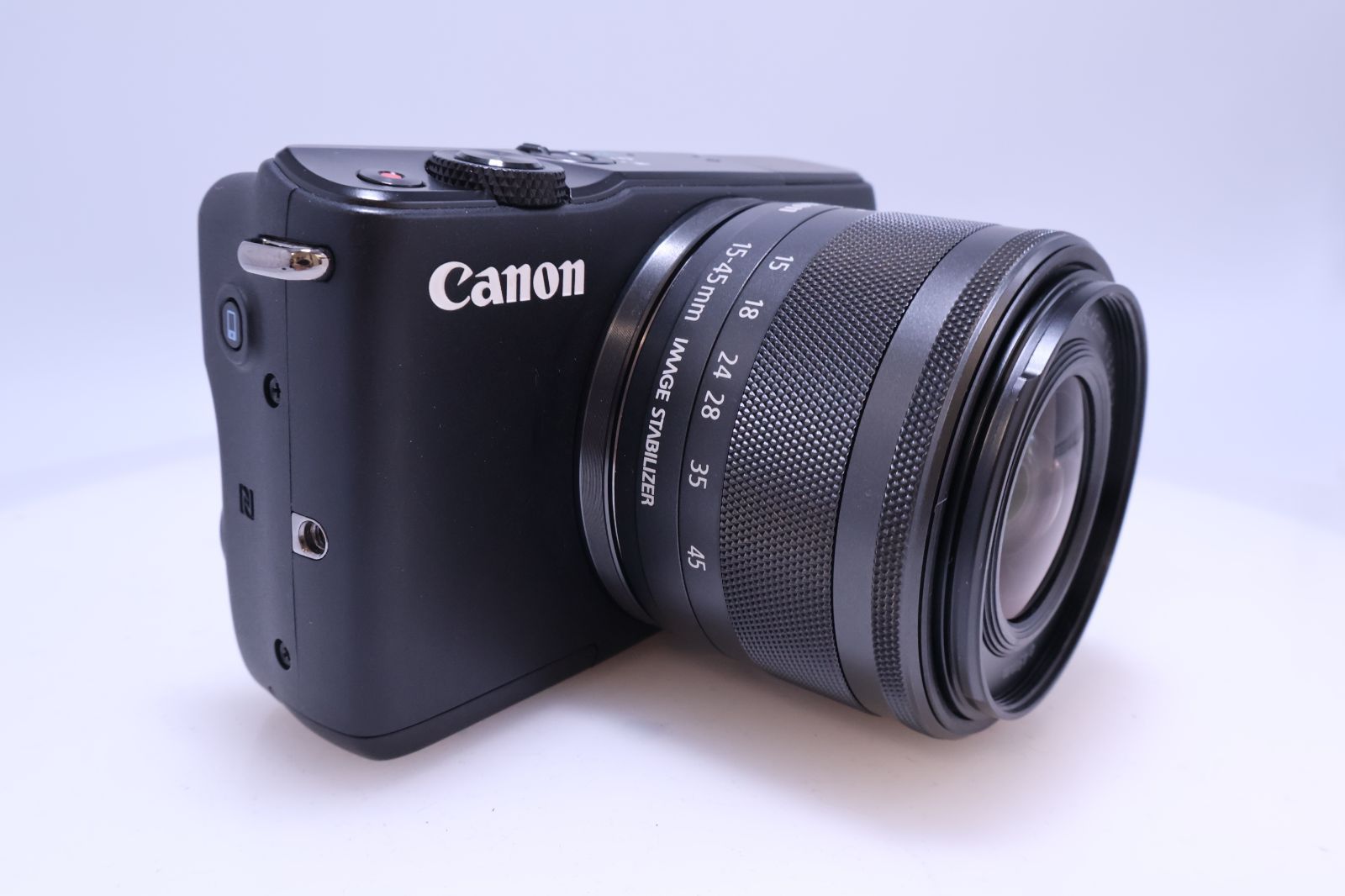極美品】Canon EOS M10 レンズキット ブラック EF-M15-45mm F3.5-6.3