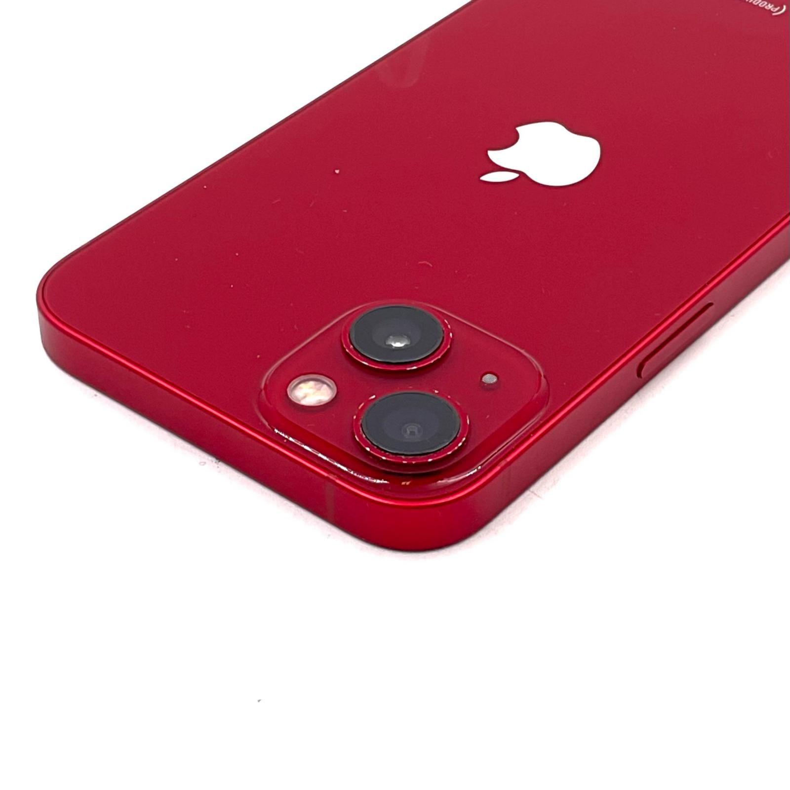全額返金保証】【最速発送】 iPhone 13 256GB (PRODUCT)RED au SIM