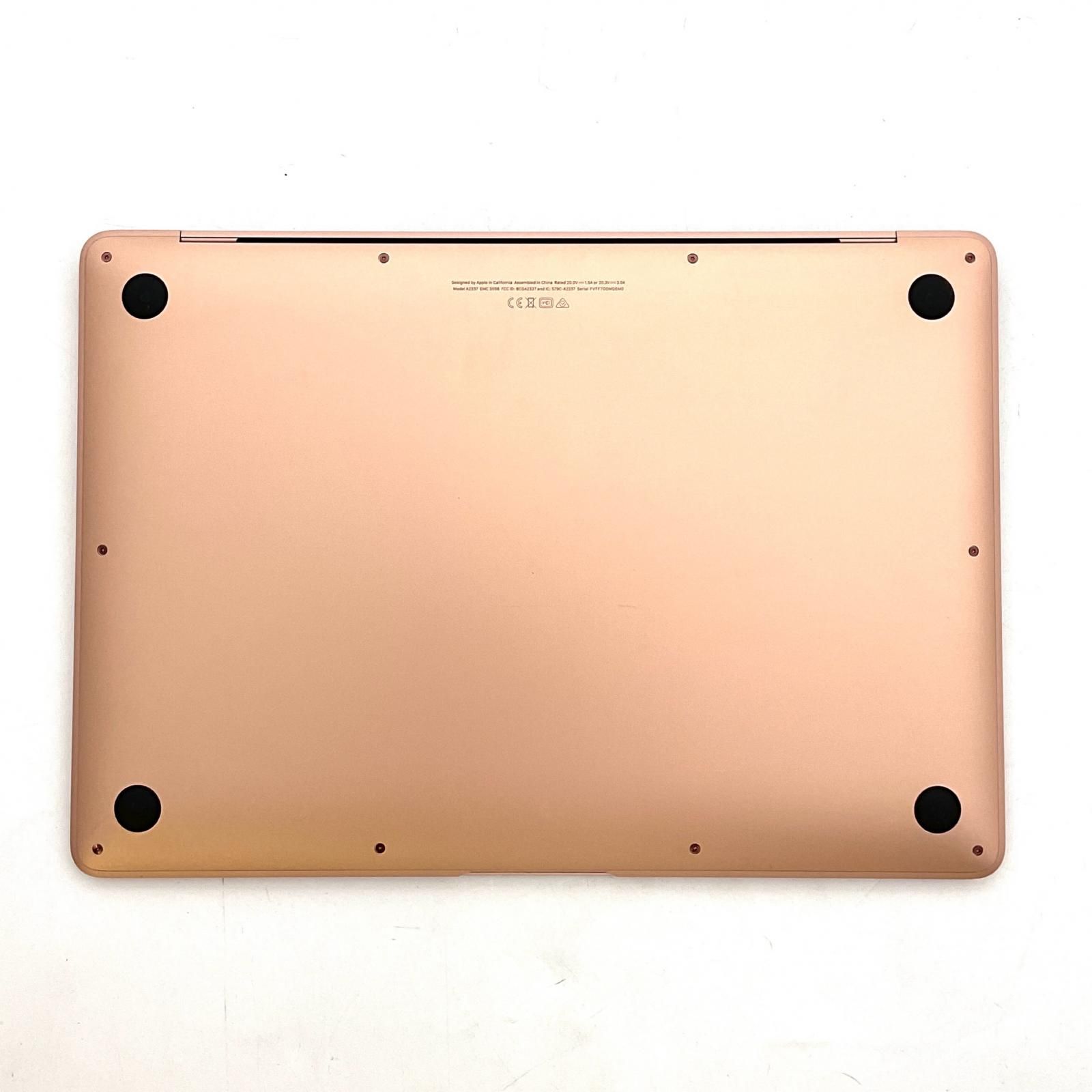 MacBook Air M1 16GB 256GB ゴールド (2020) 87% - メルカリ