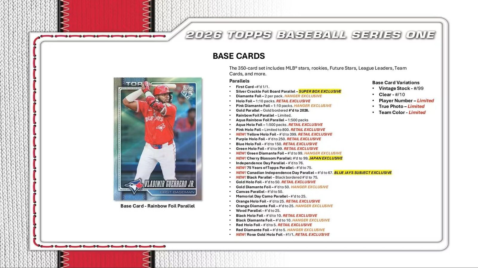 MLB 2026 TOPPS SERIES 1 BASEBALL VALUE BOX 【公式通販】